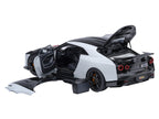 Nissan GT-R50 By ItalDesign Black and White Metallic 1/18 Model Car by Autoart-0