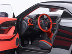 Nissan GT-R50 By ItalDesign Black and Matt Black 1/18 Model Car by Autoart-2
