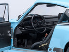 Porsche 911 Carrera 2.7 RS Gulf Blue with Black Stripes and Wheels 1/18 Model Car by Autoart-3