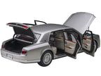 Toyota Century with Curtains RHD (Right Hand Drive) Silver Special Edition 1/18 Model Car by Autoart-1