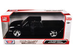 2006 Chevrolet Silverado Custom Pickup Truck Black "Die-Cast Collection" Series 1/25 Diecast Model Car by Motormax-2