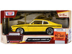 1971 Mercury Comet GT Yellow with Black Stripes "Forgotten Classics" Series 1/24 Diecast Model Car by Motormax-2