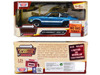 1974 Chevrolet Vega GT Blue Metallic with White Stripes "Forgotten Classics" Series 1/24 Diecast Model Car by Motormax-1