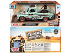 1966 Chevrolet C10 Fleetside Pickup Truck Light Green (Rusted) "Weathered Treasures" Series 1/24 Diecast Model Car by Motormax-2