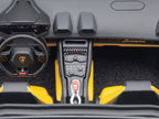 Lamborghini Huracan GT "LB-Silhouette Works" Yellow Metallic with Black Top 1/18 Model Car by Autoart-3