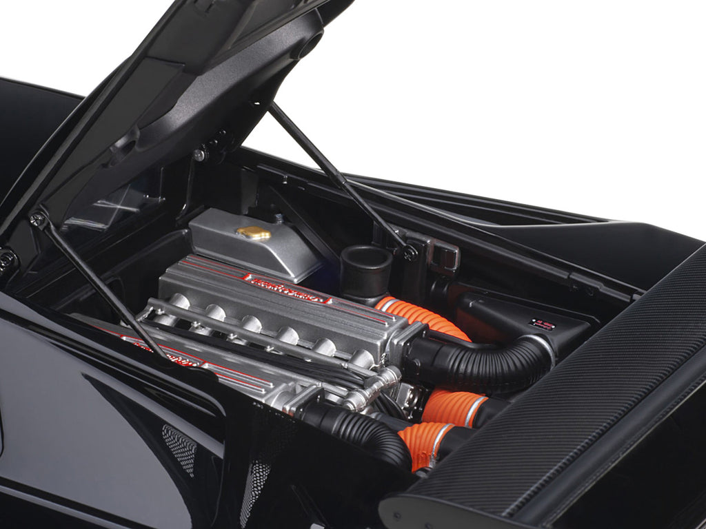 Lamborghini Diablo SV-R Deep Black 1/18 Model Car by Autoart-3