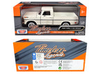 1969 Ford F-100 Pickup Truck Cream "Timeless Legends" Series 1/24 Diecast Model Car by Motormax-2