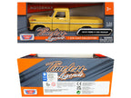 1972 Ford F-100 Pickup Truck Yellow "Timeless Legends" Series 1/24 Diecast Model Car by Motormax-2