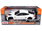 BMW M4 GT3 White "Timeless Legends" Series 1/24 Diecast Model Car by Motormax-2