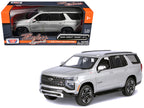 2025 Chevrolet Tahoe Z71 Gray Metallic "Timeless Legends" Series 1/24 Diecast Model Car by Motormax-4
