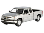 2006 Chevrolet Silverado 1500 Pickup Truck Gray Metallic "Timeless Legends" Series 1/25 Diecast Model Car by Motormax-1