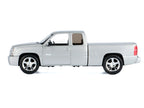 2006 Chevrolet Silverado SS Pickup Truck Silver Metallic "Timeless Legends" Series 1/25 Diecast Model Car by Motormax-1