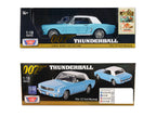1964 1/2 Ford Mustang Light Blue with White Top James Bond 007 "Thunderball" (1965) Movie "James Bond Collection" Series 1/18 Diecast Model Car by Motormax-1