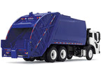 Mack LR with McNeilus Rear Load Refuse Body Blue and White 1/87 (HO) Diecast Model by First Gear-1
