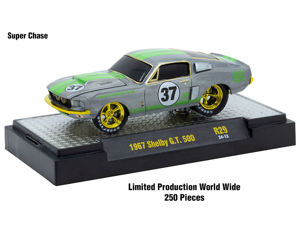 "Ground Pounders" 6 Cars Set Release 29 IN DISPLAY CASES Limited Edition 1/64 Diecast Model Cars by M2 Machines-1
