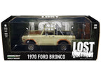 1970 Ford Bronco Gold Metallic with Brown Hood and Top  "Lost" (2004-2010) TV Series "Hollywood" Series 20 1/24 Diecast Model Car by Greenlight-2