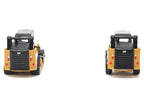 CAT Caterpillar 272D2 Skid Steer Loader Yellow and CAT Caterpillar 297D2 Compact Track Loader Yellow Set of 2 pieces 1/64 Diecast Models by Diecast Masters-3