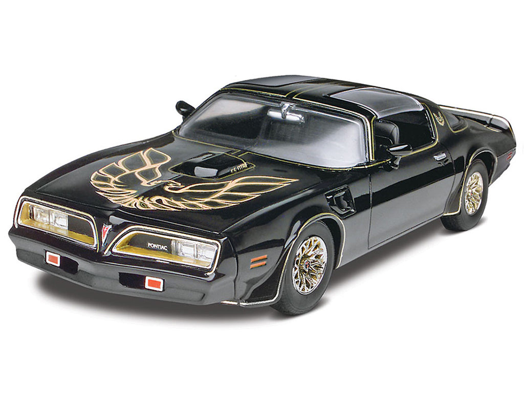 Level 4 Model Kit 1977 Pontiac Firebird "Smokey and the Bandit" (1977) Movie 1/25 Scale Model Car by Revell-4