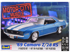 Level 4 Model Kit 1969 Chevrolet Camaro Z/28 RS "Motor-City Muscle" 1/25 Scale Model by Revell-0
