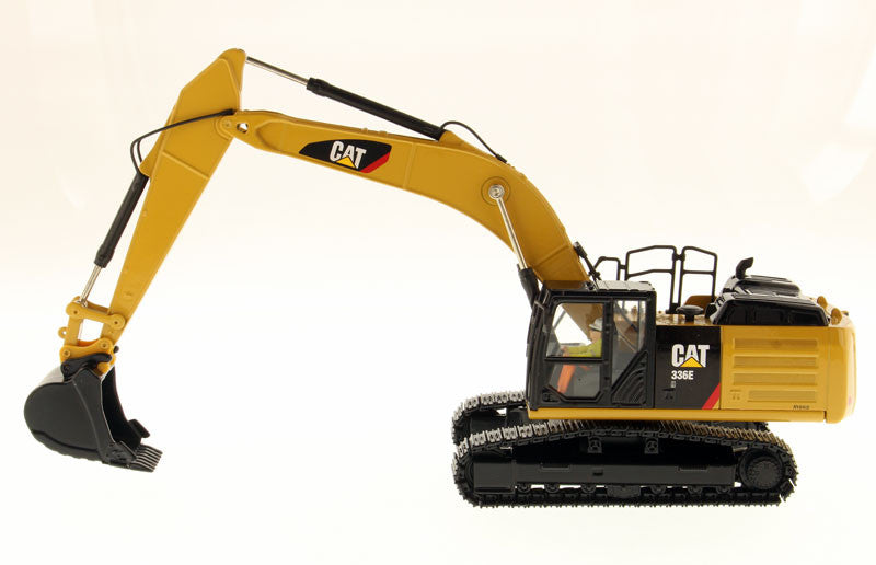 CAT Caterpillar 336E H Hybrid Hydraulic Excavator with Operator "High Line Series" 1/50 Diecast Model by Diecast Masters-1