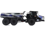 CAT Caterpillar 745 Articulated Dump Truck "Brent Scarbrough & Co. - Back the Blue" Black with Graphics "High Line" Series 1/50 Diecast Model by Diecast Masters-1