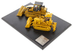 CAT Caterpillar 977D Traxcavator (Circa 1955-1960) and CAT Caterpillar 963K Track Loader (Current) with Operators "Evolution Series" 1/50 Diecast Models by Diecast Masters