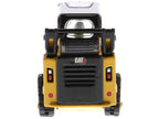 CAT Caterpillar 259D3 Compact Track Loader with Work Tools and Operator Yellow "High Line Series" 1/50 Diecast Model by Diecast Masters-4