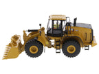 CAT Caterpillar 966 GC Wheel Loader Yellow with Operator "High Line Series" 1/50 Diecast Model by Diecast Masters-1