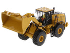 CAT Caterpillar 972 XE Wheel Loader Yellow with Operator "High Line Series" 1/50 Diecast Model by Diecast Masters-2