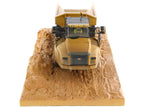 CAT Caterpillar 745 Articulated Truck with Operator (Dirty Version) "Weathered" Series 1/50 Diecast Model by Diecast Masters-3