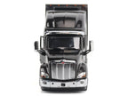 Peterbilt 579 UltraLoft Truck Tractor Black Metallic with "CAT Caterpillar" Mural Trailer "Transport Series" 1/50 Diecast Model by Diecast Masters-3
