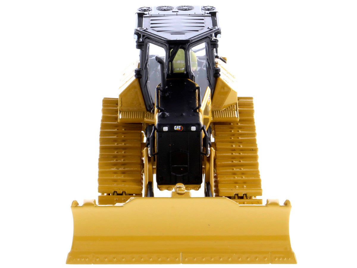 CAT Caterpillar D5 LGP VPAT Track Type Tractor Dozer Yellow with Operator "High Line" Series 1/50 Diecast Model by Diecast Masters-3