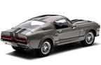 1967 Ford Mustang Custom "Eleanor" Gray Metallic with Black Stripes "Gone in 60 Seconds" (2000) Movie 1/43 Diecast Model Car by Greenlight-2