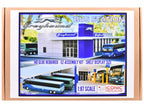 Greyhound Bus Station Diorama EZ Assembly Kit 1/87 (HO) Model by Iconic Replicas-0