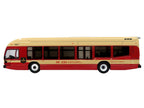 Nova Bus LFS HEV Transit Bus "Hamilton Street Railway 150th Anniversary" Cream and Red "The Bus & Motorcoach Collection" Limited Edition to 504 pieces Worldwide 1/87 (HO) Diecast Model by Iconic Replicas-0