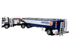 Volvo FM500 with Esterer Aviation Refueling Tanker Truck "Gulf Aviation" White with Blue Stripes Limited Edition 1/87 (HO) Diecast Model by Iconic Replicas-2
