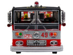 1974 Ward LaFrance Fire Engine "Chicago Fire Department - Engine 49" Red with Black Top "5 Alarm" Series Limited Edition 1/87 (HO) Diecast Model by Iconic Replicas-3