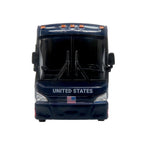 MCI J4500 Coach Bus "United States National Soccer Team" Dark Blue with Graphics "International Federation of the Global Game" Series Limited Edition to 504 pieces Worldwide 1/87 (HO) Diecast Model by Iconic Replicas-1