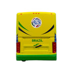 Van Hool CX-45 Coach Bus "Brazil National Football Team" Yellow and Green with Graphics "International Federation of the Global Game" Series Limited Edition to 504 pieces Worldwide 1/87 (HO) Diecast Model by Iconic Replicas-3
