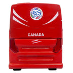 Prevost H3-45 Coach Bus "Canada National Soccer Team" Red with Graphics "International Federation of the Global Game" Series Limited Edition to 504 pieces Worldwide 1/87 (HO) Diecast Model by Iconic Replicas-3