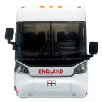 MCI D4520 Coach Bus "England National Football Team" White with Graphics "International Federation of the Global Game" Series Limited Edition to 504 pieces Worldwide 1/87 (HO) Diecast Model by Iconic Replicas-2