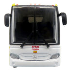 Daimler Tourrider Coach Bus "Spain National Football Team" Yellow with Graphics "International Federation of the Global Game" Series Limited Edition to 504 pieces Worldwide 1/87 (HO) Diecast Model by Iconic Replicas-1