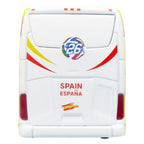 Daimler Tourrider Coach Bus "Spain National Football Team" Yellow with Graphics "International Federation of the Global Game" Series Limited Edition to 504 pieces Worldwide 1/87 (HO) Diecast Model by Iconic Replicas-2