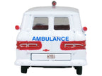 1962 Chevrolet Corvair Greenbrier AmbleWagon Ambulance White with Red Stripes 1/87 (HO) Scale Diecast Model Car by Oxford Diecast-2
