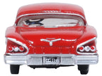 1958 Chevrolet Impala Sports Coupe Rio Red 1/87 (HO) Scale Diecast Model Car by Oxford Diecast-2