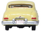 1949 Mercury 8 Coupe Calabash Yellow 1/87 (HO) Scale Diecast Model Car by Oxford Diecast-1