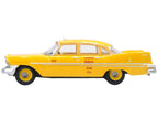 1959 Plymouth Belvedere Taxi Yellow "Tanner Yellow Cab Co." 1/87 (HO) Scale Diecast Model Car by Oxford Diecast-1