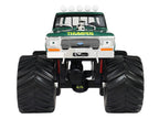 1975 Ford F-250 Monster Truck with 66-Inch Tires "Thumper" Green Metallic "Kings of Crunch" Series 1/43 Diecast Model Car by Greenlight-3