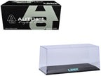 Collectible Display Show Case with Black Plastic Base and Green "LBWK" Logo for 1/18-1/24 Scale Model Cars by Autoart-4