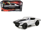 Roman's Chevrolet Camaro Z/28 Silver "Fast & Furious 7" Movie 1/24 Diecast Model Car by Jada-4